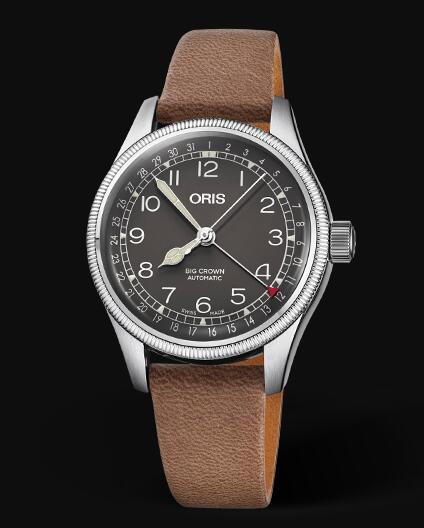Review Oris Aviation Big Crown Pointer Date 36MM Replica Watch 01 754 7749 4064-07 5 17 68G - Click Image to Close